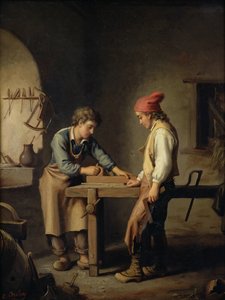 El joven aprendiz, antes de 1903 de Edouard Amable Onslow